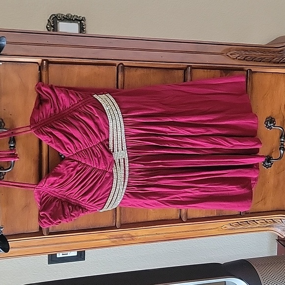 SKY TOP/ DRESS rhinestones SIZE Large VGUC - Picture 7 of 11